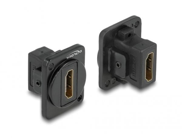 Delock D-tyyppinen moduuli HDMI-pistorasia pistorasiaan - pistorasiaan