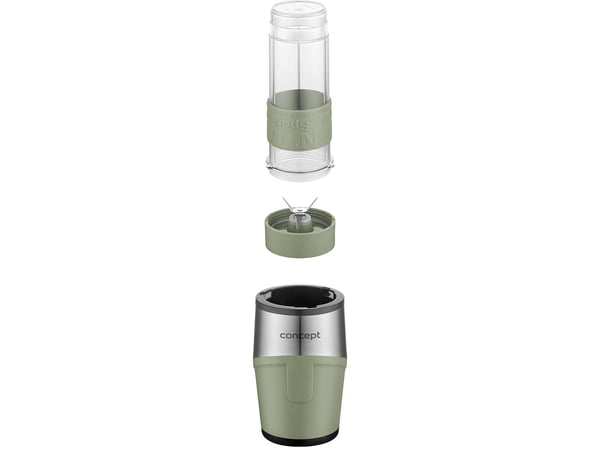 Concept SM3480, Pöydällä pidettävä tehosekoitin, 570 L, 1 m, 500 W, Vihreä, Ruostumaton teräs