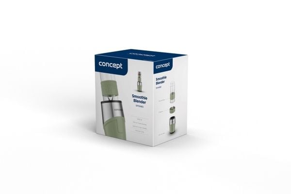 Concept SM3480, Pöydällä pidettävä tehosekoitin, 570 L, 1 m, 500 W, Vihreä, Ruostumaton teräs