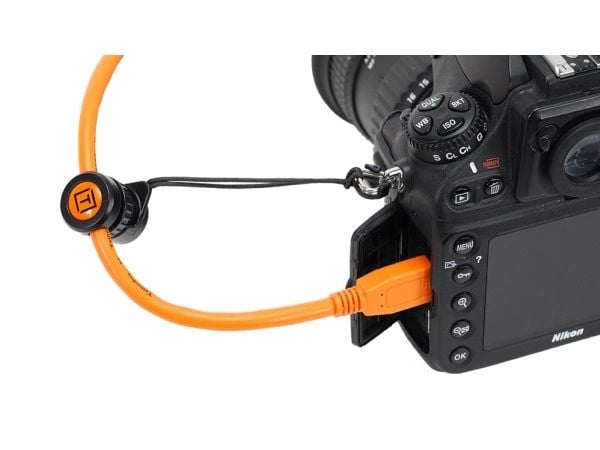 Tether Tools TetherGuard Camera Support, Kabelhållare, Universal, Svart, Orange
