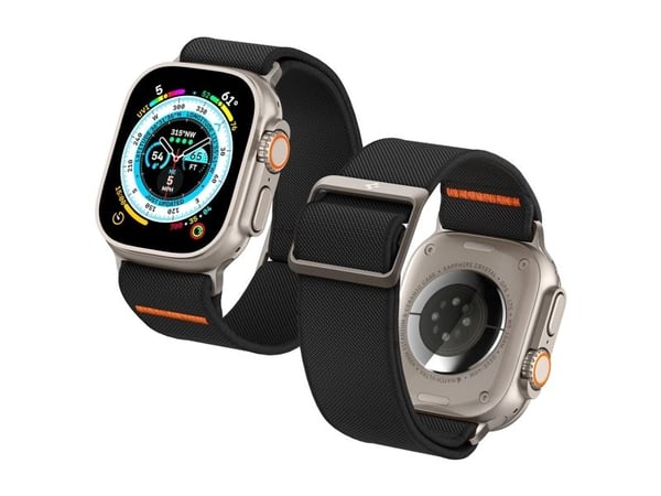 Spigen AMP05983, Klokkereim, Apple, Apple Watch Ultra (49mm) Apple Watch Series 8 / 7 (45mm) Apple Watch Series SE / 6 / 5 / 4 (44mm)..., Stoff, Ny...