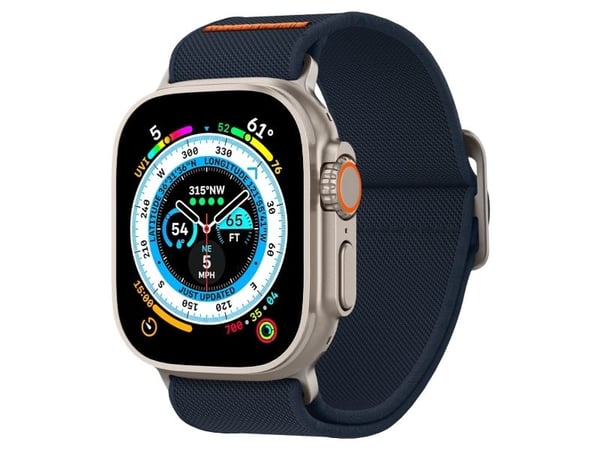 Spigen AMP05984, Kellon hihna, Apple, Apple Watch Ultra (49mm) Apple Watch Series 8 / 7 (45mm) Apple Watch Series SE / 6 / 5 / 4 (44mm)..., Kangas,...