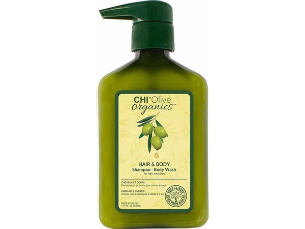 CHI Naturals med olivenolje hår- og kroppsshampo 340 ml
