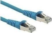 ROLINE 21152847, 10 m, Cat6a, S/FTP (S-STP), RJ-45, RJ-45, Blå