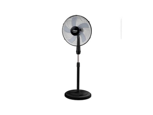Ufesa Seattle, Kotitaloustuuletin lavoilla, Musta, Lattia, 40 cm, AC, 39,75 W