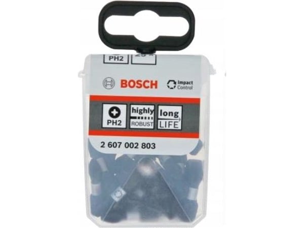 Bosch bits Impact PH2 25 mm, 25 stk