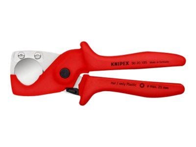 Knipex 90 20 185, Kaapelileikkuri, Punainen, Muovi, Terästä, Punainen, Ruostumaton teräs, 2,5 cm, REACH