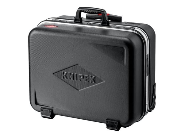 Knipex BIG Twin Move - Rulleboks for verktøy - hardside - ABS-plast, aluminiumsramme - svart