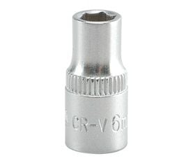 Yato YT-1405, Enkel enhet, Pipenøkkel, Kromvanadiumstål, 1/4", Kromfarget, 25 mm