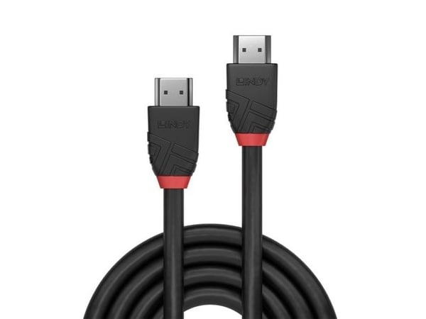 Lindy 36771, 1 m, HDMI Type A (Standard), HDMI Type A (Standard), 48 Gbit/s, Svart