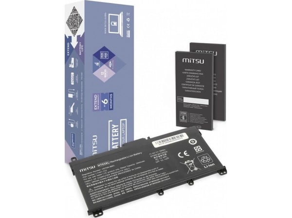 Mitsu batteri til HP 240/250 G7 G8, 340/348 G5 G7 – 3400 mAh (39 Wh) 11,4 V