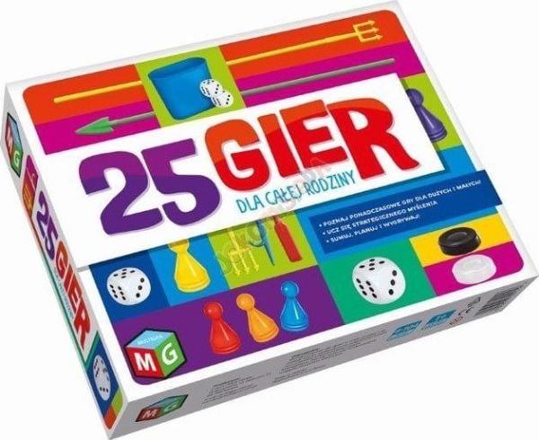 Multigra lautapelit 25 peliä koko perheelle GR0296