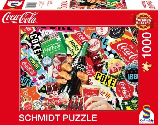 Schmidt Games Coca Cola is it!, 1000 kpl
