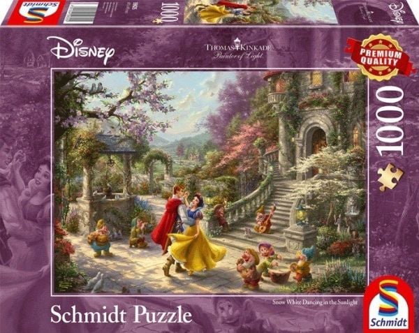 Schmidt Games Palapeli PQ 1000 Lumikki 2 (Disney) G3