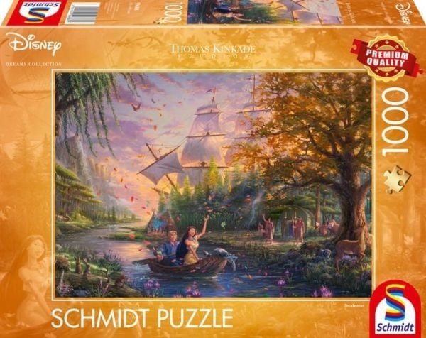Schmidt Games Puzzle PQ 1000 Pocahontas (Disney) G3