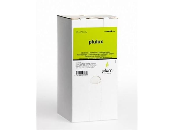 Plum plulux håndrens 1,4L - 0718, bag-in-box, t/multiplum system,