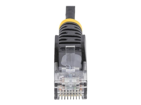 Startech 2m Slim LSZH CAT6 Ethernet Cable, 10 Gigabit Snagless RJ45 100W PoE Patch Cord, CAT 6 10GbE UTP Network Cable w/Strain Relief, Black, ETL,...