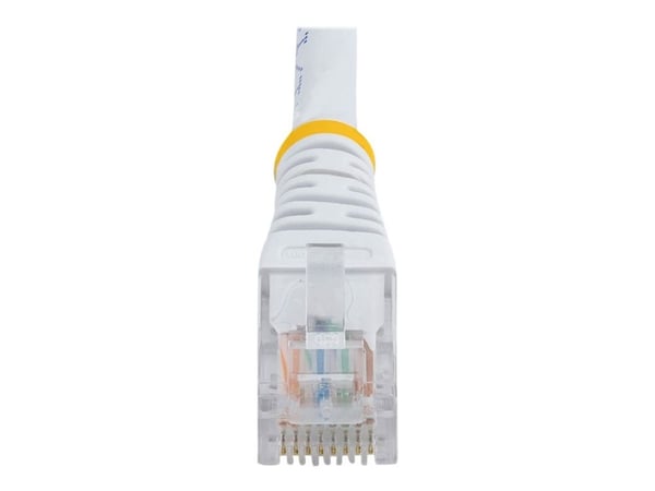 StarTech.com Molded Cat 5e UTP Patch Cable - Patchkabel - RJ-45 (han) til RJ-45 (han) - 15 m - UTP - CAT 5e - formet - hvid