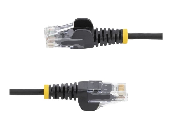 Startech 3m Slim LSZH CAT6 Ethernet Cable, 10 Gigabit Snagless RJ45 100W PoE Patch Cord, CAT 6 10GbE UTP Network Cable w/Strain Relief, Black, ETL,...