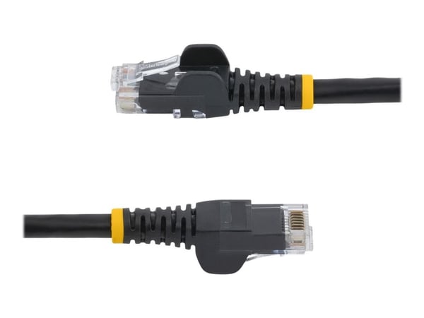 Startech 10m Black Cat5e / Cat 5 Snagless Ethernet Patch Cable 10 m - Koblingskabel - RJ-45 (hann) til RJ-45 (hann) - 10 m - UTP - CAT 5e - uten hi...
