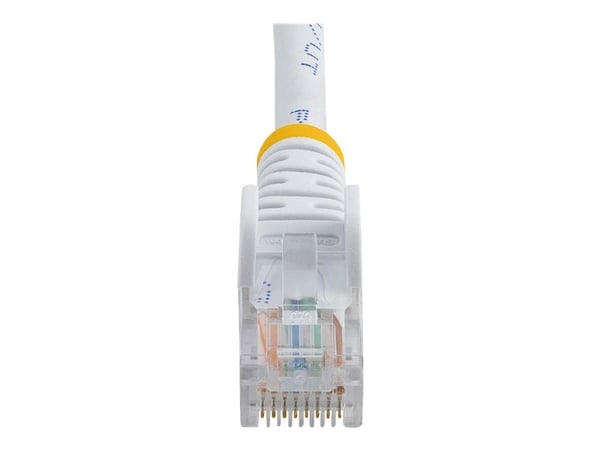Startech Snagless Cat 5e UTP Patch Cable - Koblingskabel - RJ-45 (hann) til RJ-45 (hann) - 3 m - UTP - CAT 5e - formstøpt, uten hindringer - hvit