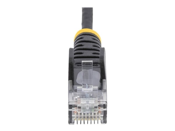 Startech 3m Slim LSZH CAT6 Ethernet Cable, 10 Gigabit Snagless RJ45 100W PoE Patch Cord, CAT 6 10GbE UTP Network Cable w/Strain Relief, Black, ETL,...