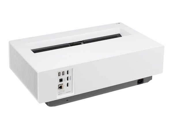 LG CineBeam HU715QW - DLP-projektor - laser - 2500 ANSI-lumen - 3840 x 2160 - 16:9 - 4K - Miracast Wi-Fi Display / AirPlay 2 - hvit