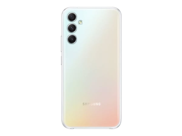 Samsung EF-QA346 - Baksidesskydd för mobiltelefon - transparent - för Galaxy A34 5G