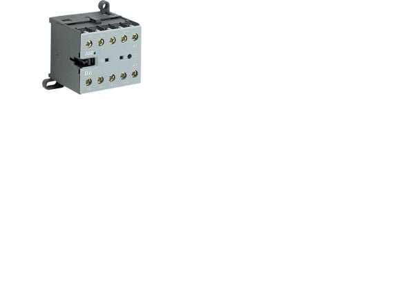 ABB Minikontaktori 4KW, 400V AC, 9 A AC3, 3-napainen, 1NO, ohjausjännite 220-240V AC, 40-450HZ