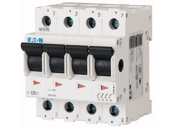 Eaton isolerande huvudfrånskiljare IS-125/4 - 276289