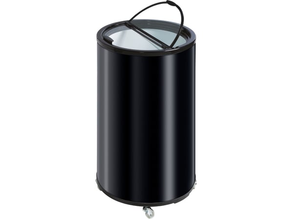 ScanDomestic TK 42 BE, Leskedrikkjøler, Frittstående, Sort, Opp, 40 l, 35 flasker
