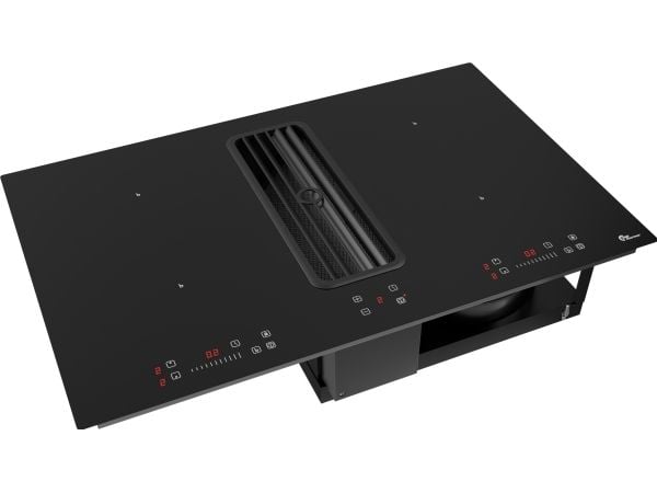 THERMEX LE MANS TYPHOON COMPACT, Svart, Inbyggd, Induktionshäll med zon, Glas, 2 zone(s), 2 zone(s)
