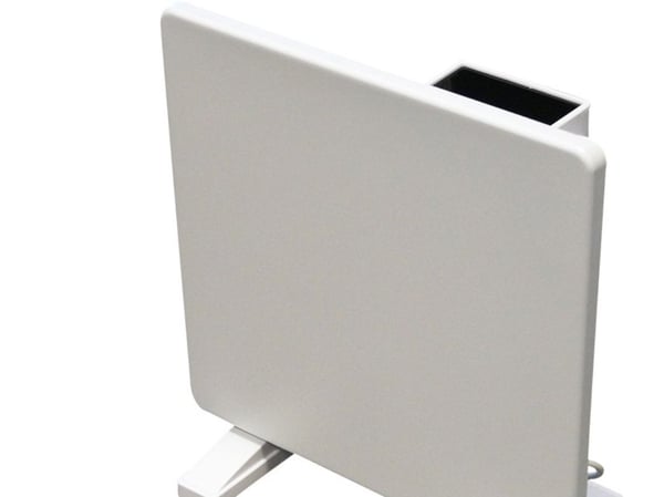 THERMEX 140.21.0750.2, Konvektor elektrisk romvarmer, IP24, Innendørs, Gulv, Vegg, Hvit, LED