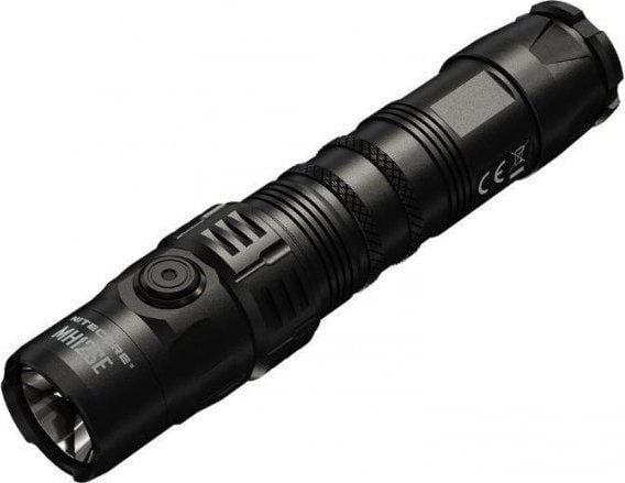 Nitecore MH12SE, Hånd lommelygte, Sort, Aluminium, Knapper, 2 m, 2 m