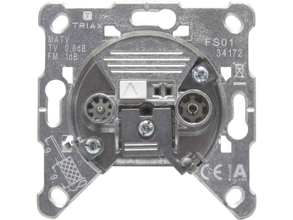 Triax FS 01 - Pistorasia - IEC-liitin X 2