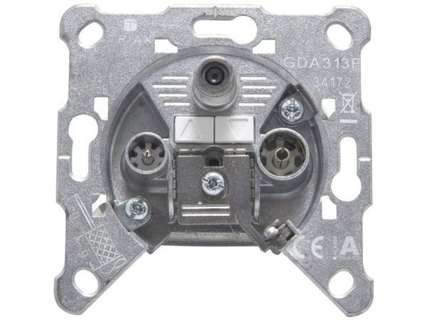 Triax GDA 313 F, IEC, Grå, metalli, EN 50 083-1, EN 50 083-2, EN 50 083-4, 13 - 18 V, 70,6 mm
