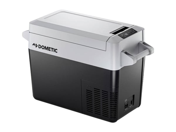 Dometic CFF20 - Bærbar kjøler - bredde: 28.3 cm - dybde: 66 cm - høyde: 43 cm - 21 liter - Klasse C - mørk grå