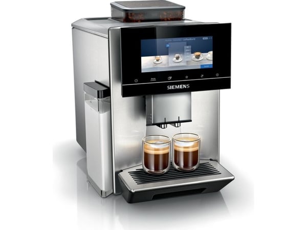 Siemens EQ900 TQ905D03 - Automatisk kaffemaskin med melkeskummer - 19 bar - rustfritt stål