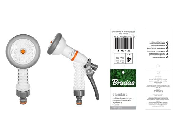Bradas - Trädgårdsspruta - Sprutpistol