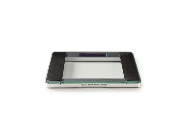 Nedis PESC120DCT, Elektronisk personvekt, 180 kg, 100 g, Sølv, Glass, LCD