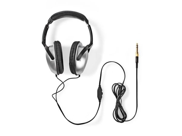 Nedis hodetelefoner over-ear 6 m kabel