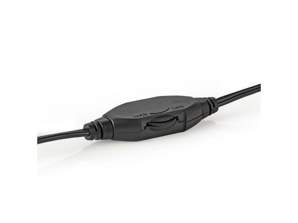 Nedis hodetelefoner over-ear 6 m kabel