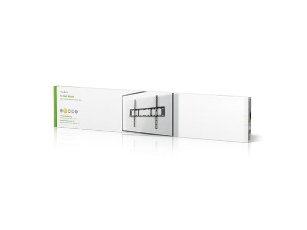 Nedis TVWM1051BK, 94 cm (37"), 177,8 cm (70"), 100 x 100 mm, 600 x 400 mm, Stål, Sort