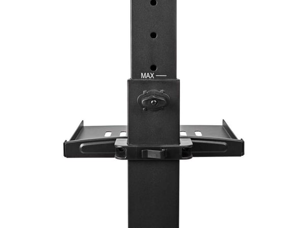 Nedis TVSM5100BK fristående TV-stativ, 35 kg, 81,3 cm (32"), 139,7 cm (55"), 400 x 400 mm, svart