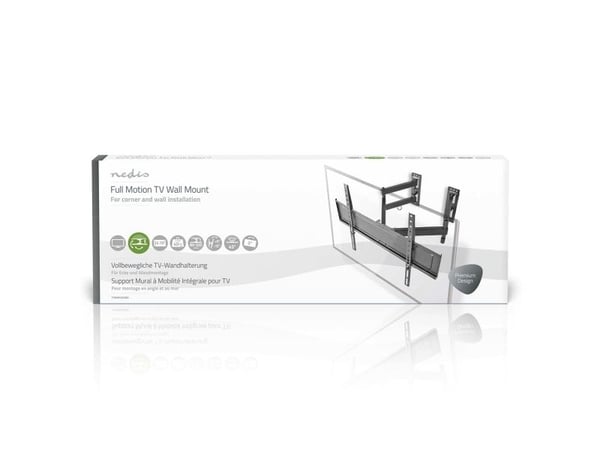 Nedis TVWM5350BK, Skruer, 40 kg, 81,3 cm (32"), 177,8 cm (70"), 600 x 400 mm, Sort