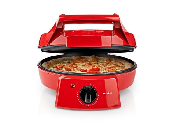 FCPM100FRD pizzaovn og grill rød