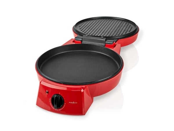 FCPM100FRD pizzaovn og grill rød