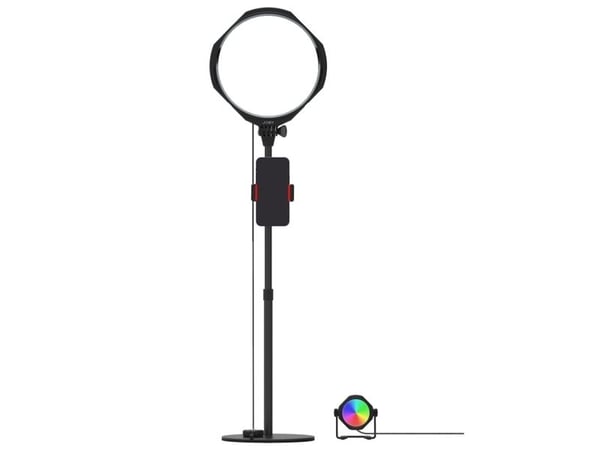 Joby Beamo, LED, Akrylonitril-butadien-styren (ABS), Metall, Plast, 350 lm, 3200 K, 6500 K, 1,8 m