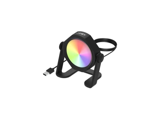Joby Beamo, LED, 55 lm, 120°, 12 farger, Sort, Plast