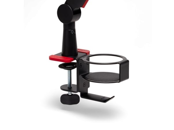 Joby Wavo Boom Arm, Boom-mikrofonstativ, Skrivebordsmontering, Sort, Aluminium, Plast, 1/4", 46,6 cm